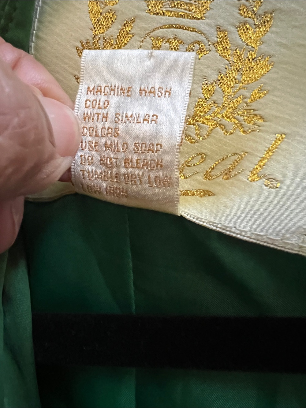 Wet Seal Vintage Y2K Emerald Green  Trench Coat Jacket M Indie Sleeze Retro - Picture 5 of 5